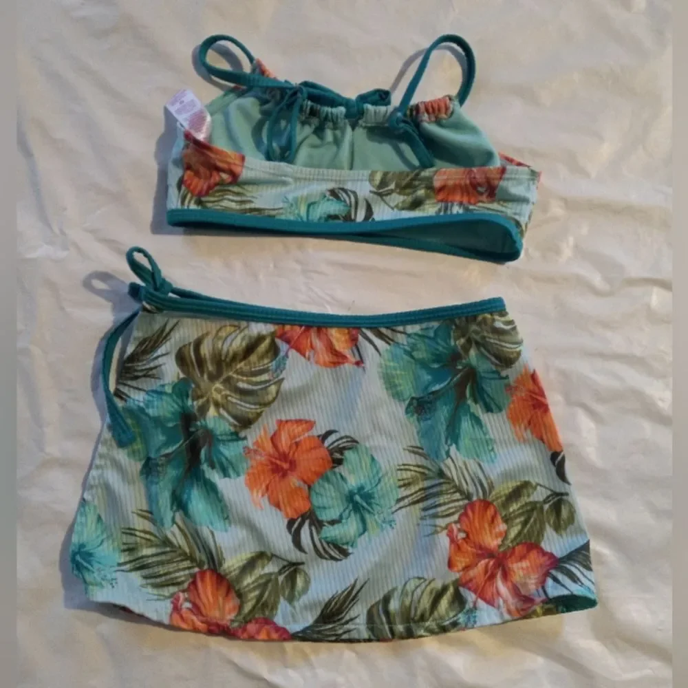 Justice Retro Surf 2 Piece Bathing S 7/8